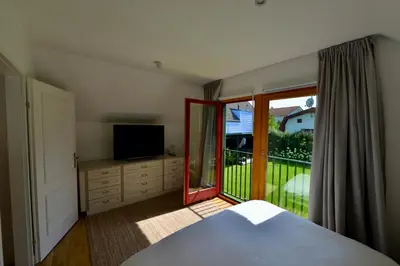 Ein Bett oder Betten in einem Zimmer der Unterkunft Danube Juwel