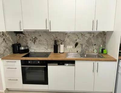 Küche/Küchenzeile in der Unterkunft City Apartment nahe Schönbrunn 2