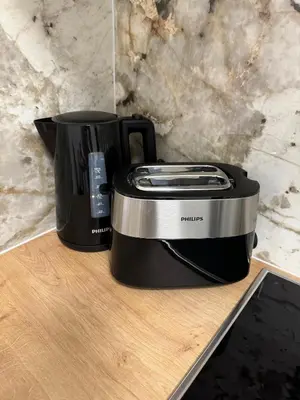 Kaffee-/Teezubehör in der Unterkunft City Apartment nahe Schönbrunn 10