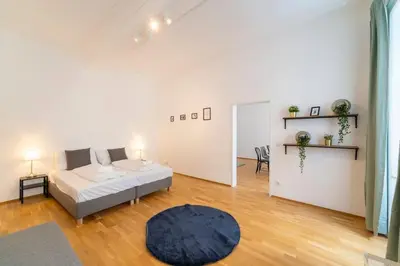 Grundriss der Unterkunft Central Apartment I Chic and Bright Accommodation