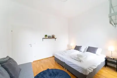 Grundriss der Unterkunft Central Apartment I Chic and Bright Accommodation