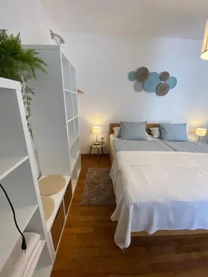 Ein Bett oder Betten in einem Zimmer der Unterkunft Studio im Wienerwald - Mödling