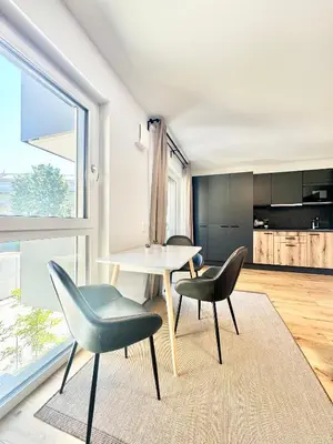 Küche/Küchenzeile in der Unterkunft Chillige Wohnung mit Balkon