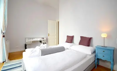 Ein Bett oder Betten in einem Zimmer der Unterkunft Vienna Residence, Pettenkofengasse - Landstraße #6299