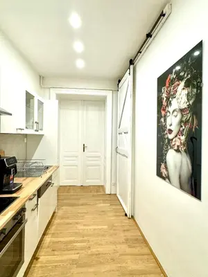 Küche/Küchenzeile in der Unterkunft Opera Vienna Apartment 145 m2