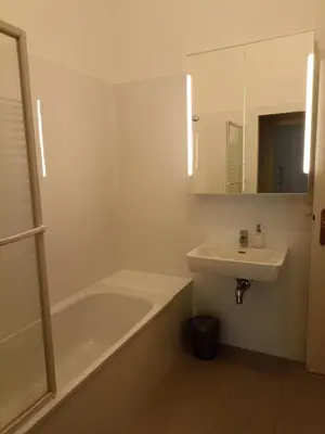 Ein Badezimmer in der Unterkunft 170sqm with private garden