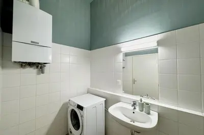 Ein Badezimmer in der Unterkunft Neue, groß & gemütliche Wohnung mit toller Anbindung
