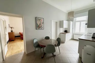 Küche/Küchenzeile in der Unterkunft Neue, groß & gemütliche Wohnung mit toller Anbindung