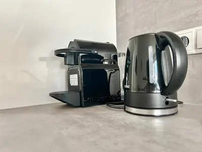 Kaffee-/Teezubehör in der Unterkunft Brand New Central & Modern Apartment