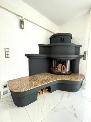 Grundriss der Unterkunft Luxuriöses Apartment mit Pool