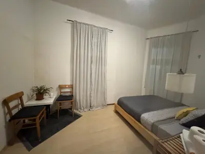Ein Bett oder Betten in einem Zimmer der Unterkunft 1100 Wien Ganze Unterkunft 1