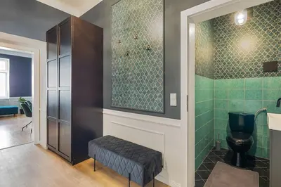 Ein Badezimmer in der Unterkunft Anthrazit Oasis near Center Shoppingstreet 3 room