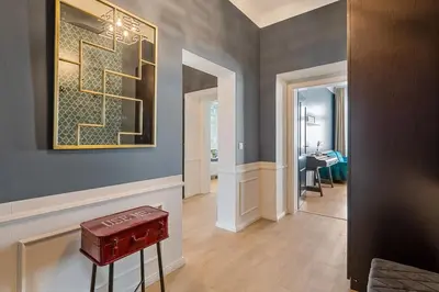 Ein Badezimmer in der Unterkunft Anthrazit Oasis near Center Shoppingstreet 3 room