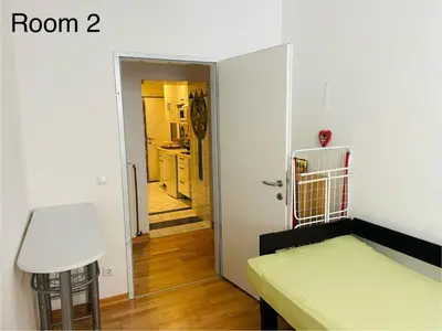 Ein Bett oder Betten in einem Zimmer der Unterkunft Oelweingasse