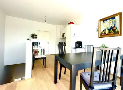 Küche/Küchenzeile in der Unterkunft Green Garden Apartments
