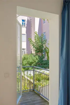Ein Balkon oder eine Terrasse in der Unterkunft Oona Boutique Apartments