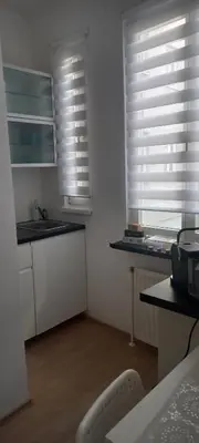 Küche/Küchenzeile in der Unterkunft Magnolia Suite Vienna App 1