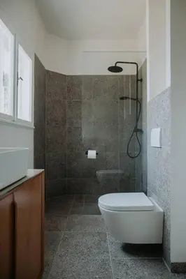 Ein Badezimmer in der Unterkunft Nomads Nest Sappe
