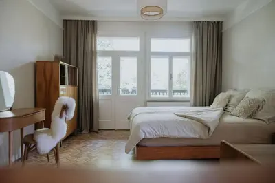 Ein Bett oder Betten in einem Zimmer der Unterkunft Nomads Nest Sappe