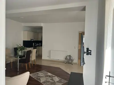 Küche/Küchenzeile in der Unterkunft Apartment Merkur