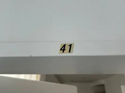 Grundriss der Unterkunft Apartment Merkur