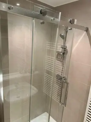 Ein Badezimmer in der Unterkunft Apartment Jupiter