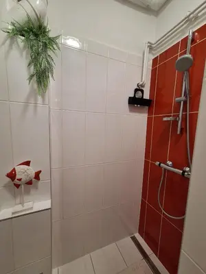 Ein Badezimmer in der Unterkunft Sonnenblume Apartment