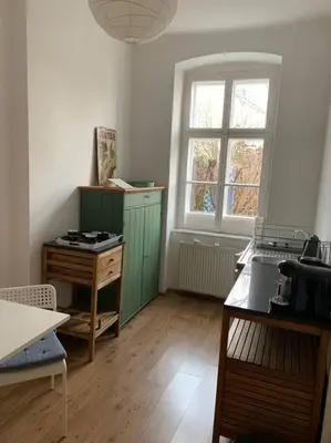 Küche/Küchenzeile in der Unterkunft Villa guest suite near Vienna