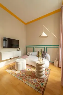 TV/Unterhaltungsangebot in der Unterkunft josef's home I Vienna Charm Apartment I 01