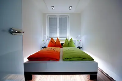 Ein Bett oder Betten in einem Zimmer der Unterkunft Apartment Giuliano Vienna