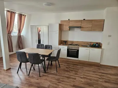 Küche/Küchenzeile in der Unterkunft Roof-Top Apartment 25