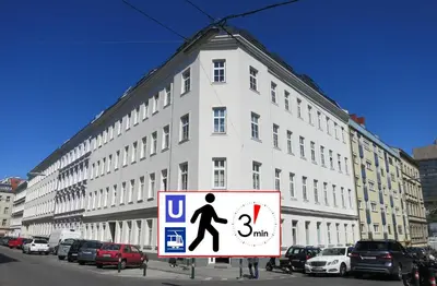 Grundriss der Unterkunft Apartment Theresiengasse