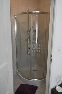 Ein Badezimmer in der Unterkunft Pension Haus Nova