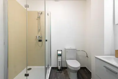 Ein Badezimmer in der Unterkunft Livin Apartments - T75a