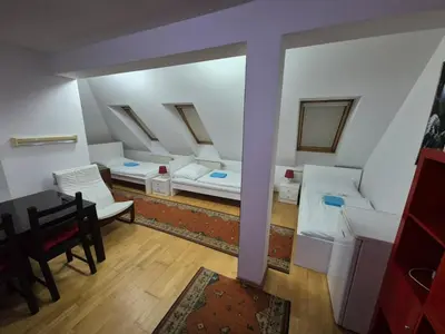 Ein Bett oder Betten in einem Zimmer der Unterkunft Vienna Room Nr 14