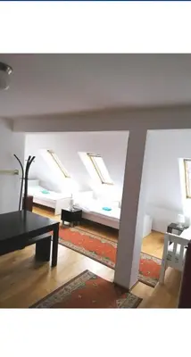 Ein Bett oder Betten in einem Zimmer der Unterkunft Vienna Room Nr 14