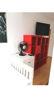TV/Unterhaltungsangebot in der Unterkunft Vienna Room Nr 14