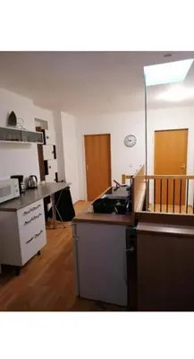 Küche/Küchenzeile in der Unterkunft Vienna Room Nr 11