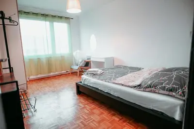 Ein Bett oder Betten in einem Zimmer der Unterkunft Schönbrunn Story