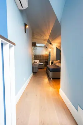 Ein Bett oder Betten in einem Zimmer der Unterkunft Superior Apartments Vienna - City Center
