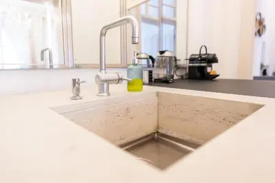 Küche/Küchenzeile in der Unterkunft Premium Suites Vienna - Schönlaterngasse