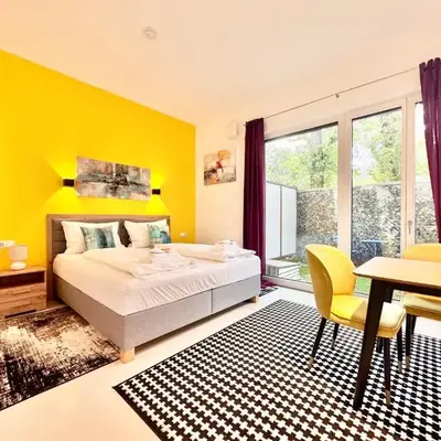Möblierte Wohnung mit Terrasse