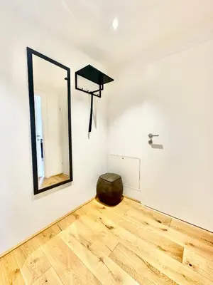 Grundriss der Unterkunft Gemütliche Wohnung mit Balkon