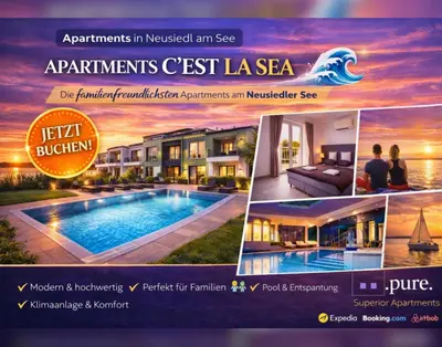 Der Swimmingpool an oder in der Nähe von Apartments C'EST LA SEA - Whirlpool-Suite oder Dachterrassen-Suite - Pets welcome