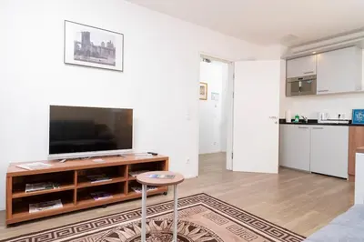 Küche/Küchenzeile in der Unterkunft Apartment Favoriten top 1