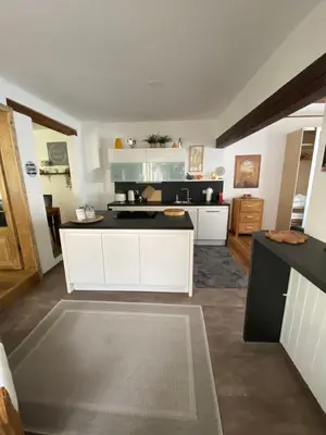 Küche/Küchenzeile in der Unterkunft Apartment mit Sauna im Wienerwald - Mödling