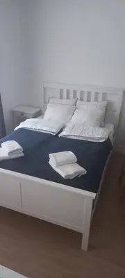 Ein Bett oder Betten in einem Zimmer der Unterkunft Magnolia Suite Vienna App 2
