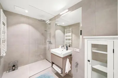 Ein Badezimmer in der Unterkunft Premium Panorama Apartment