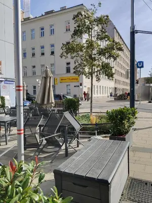 Das Gebäude in dem sich das Hostel befindet