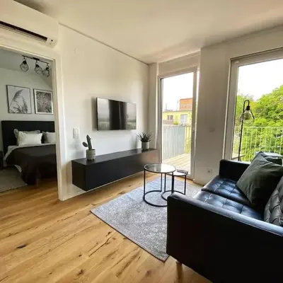 Rooftop Apartment with Terrace & AC - Self Check-In